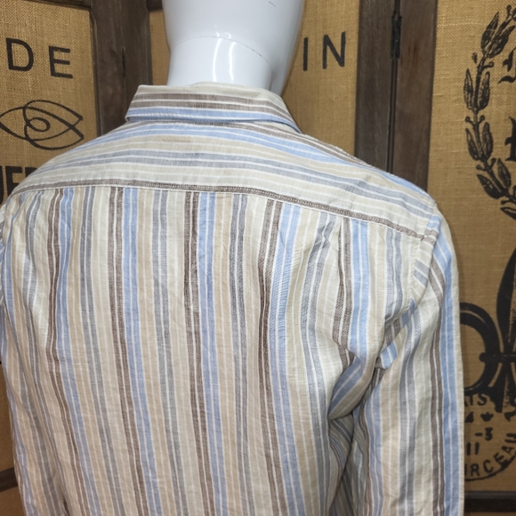 💥Clearance💥 Haupt Linen and Cotton Shirt, L - Picture 5 of 6